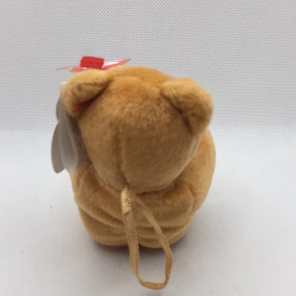 Ty Beanie Baby Retired 2004 Happy Birthday Bear Holding A Gift 5" Hanging Toy - Picture 8 of 11